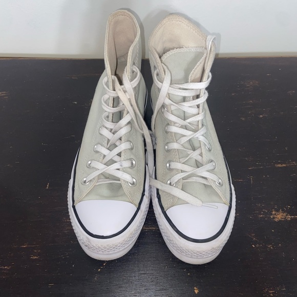 Chuck Taylor blue/grey  converse, color size 6.5 - Picture 3 of 4